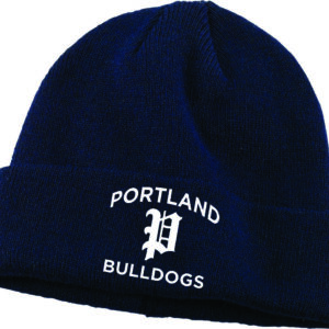 PHPG BX031 Navy Beanie w/ Fold Over Cuff