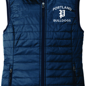 PHSG L851 Port Authority® Ladie's Navy Packable Puffy Vest